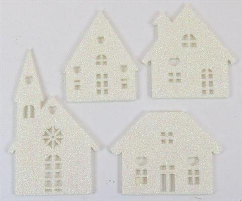 CASETTE feltro stardust col.bianco irid. cm.20x18