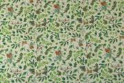 TES.BRILLY LUREX col. Foglie invernali cm.35x50 64%PL32%LUREX4%EA