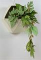 ECO PELLE NAPPA FOGLIE COL.152 PISTACCHIO    cm.24x23  (cf. 5 fg.)
