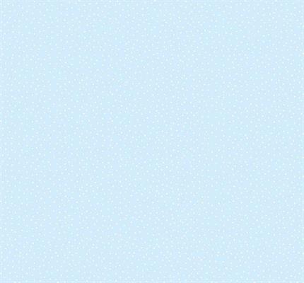 TESSUTO STAMPATO CAPRICCIO POIS CELESTE cm.35x50   %PL5%EA