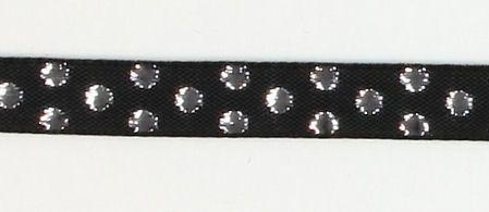RIBBON POIS LUREX pack.22mt black