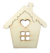 CASETTA INNEVATA LEGNO (kit 2 pz) cm.13,5x16,5