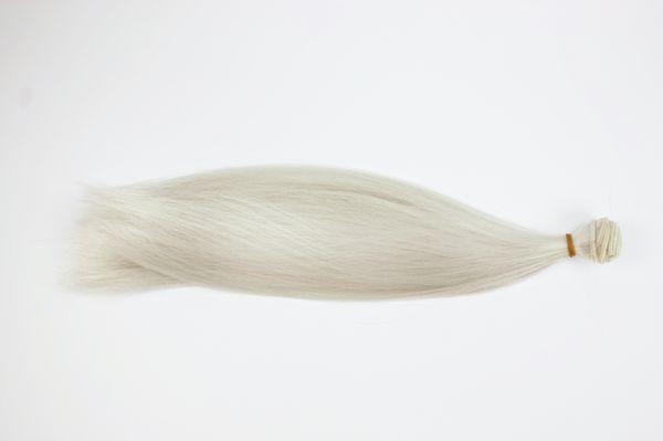 CAPELLI DI FATA LISCI ARGENTO cm.35 cf.1mt.per hobbystica