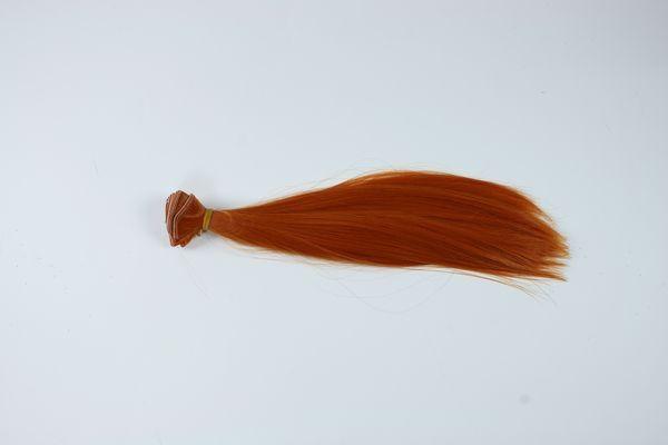CAPELLI DI FATA LISCI ROSSO TIZIANO cm.35 cf.1mt.per hobbystica