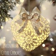 CUORE CROCHET piccolo 15x15x4