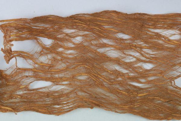 Nastro corteccia  col.nocciola cf.1,5mt. h.140mm.   100%PL