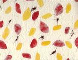 CARTA INSERTI FLOREALI  SG07 rosso/giallo 55x80