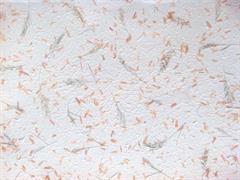 CARTA INSERTI FLOREALI  SG14 tamarindo arancione 55x80