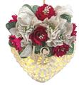 ROSA PRIMETTE col. azzurro/latte  cm.25x30